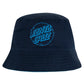 Santa Cruz Vivid Dot Mono Reversible Bucket Hat Navy