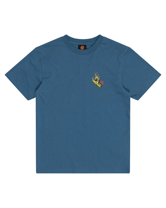 Santa Cruz Melting Hand Tee Vintage Blue