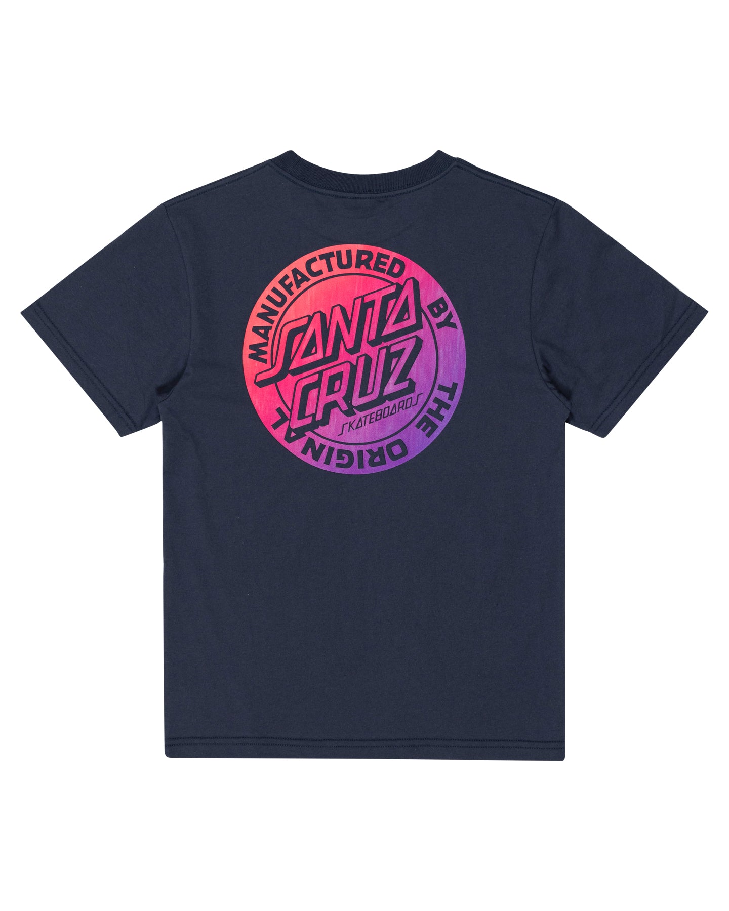 Santa Cruz MFG Dot Fade Tee Navy