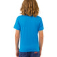 Santa Cruz Shark Dot Front Tee Turquoise