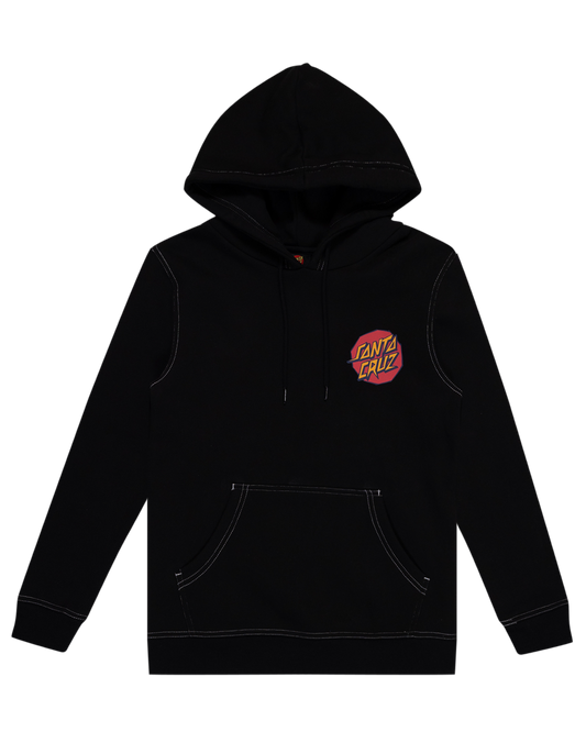 Santa Cruz Meek Scratched Slasher Hoodie Black