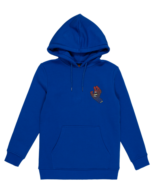 Santa Cruz Letter Hand Fade Hoodie Cobalt