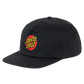 Santa Cruz Classic Dot Snapback Cap Black