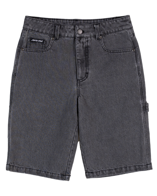 Santa Cruz Classic Dot Carpenter Jean Shorts Carbon