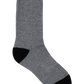 Santa Cruz Bold Shadow Dot Crew Sock Black | White | Grey Marle