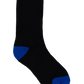 Santa Cruz Bold Shadow Dot Crew Sock Black | White | Grey Marle