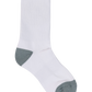 Santa Cruz Bold Shadow Dot Crew Sock Black | White | Grey Marle