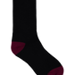 Santa Cruz Bold Shadow Dot Crew Sock Black | White | Grey Marle