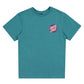 Santa Cruz Meek Scratched Slasher Tee Teal