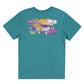 Santa Cruz Meek Scratched Slasher Tee Teal