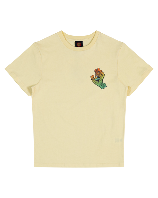 Santa Cruz Letter Hand Fade Tee Butter