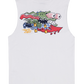 Santa Cruz Meek Scratched Slasher Muscle Tee White