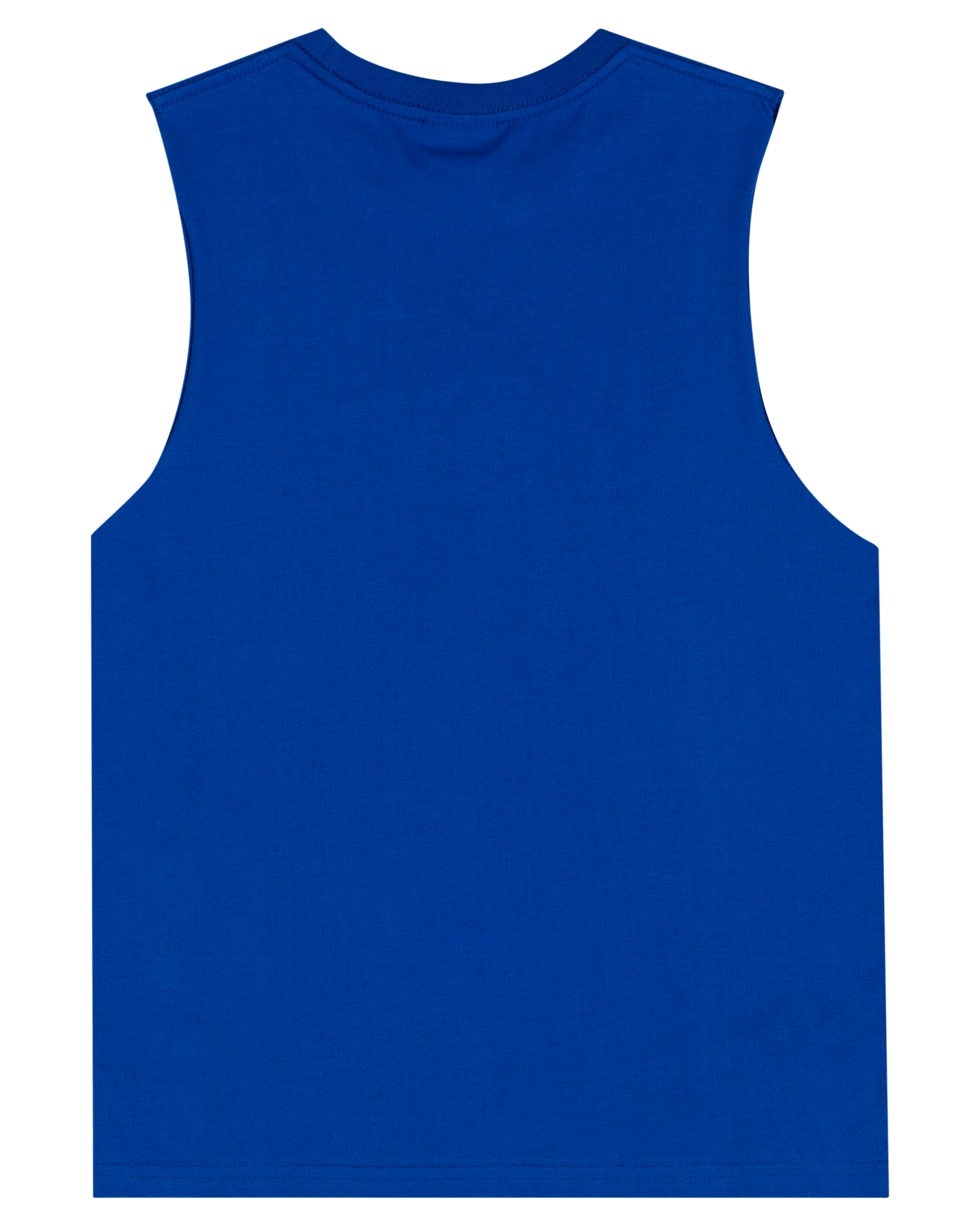 Santa Cruz Letter Hand Fade Front Muscle Tee Cobalt