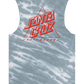 Santa Cruz Not A Dot Hollow Muscle Tee Slate Tie Dye