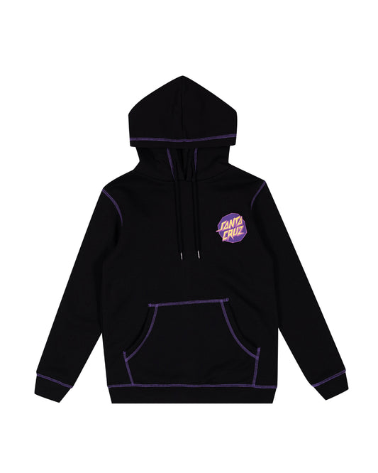 Santa Cruz Meek Scratched Slasher Hoodie Black