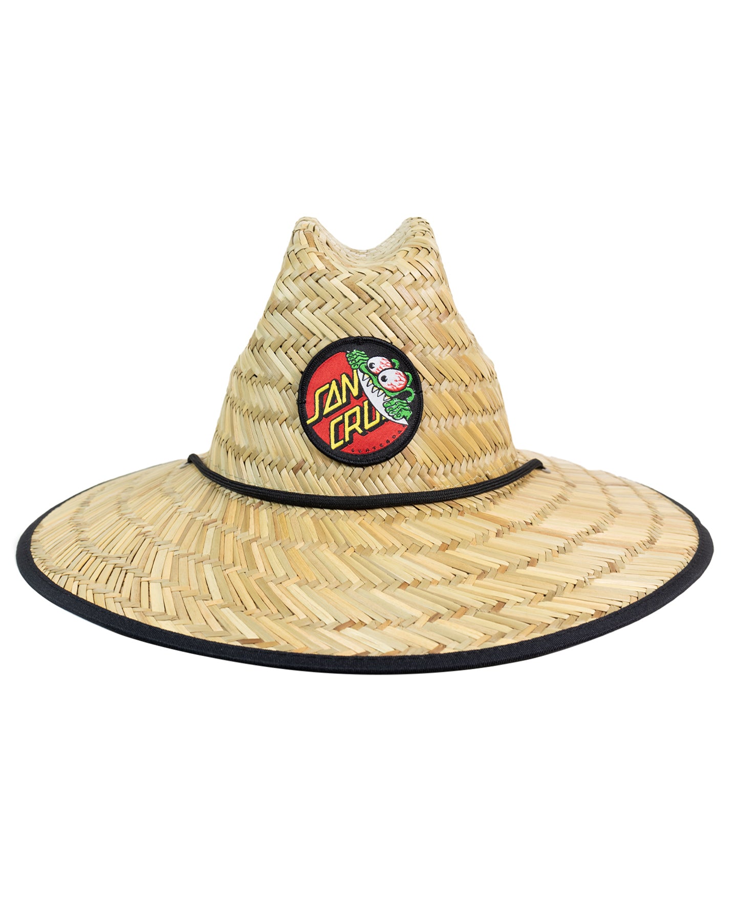 Santa Cruz Beware Dot Straw Hat