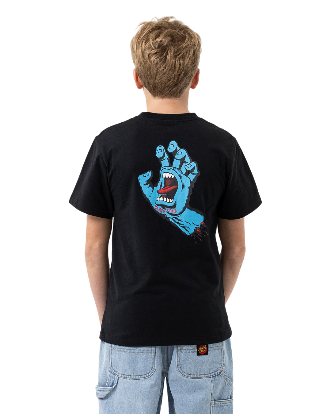 Santa Cruz Opus Screaming Hand Tee Black