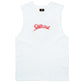 Santa Cruz Bone Slasher Muscle Tee White