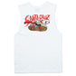 Santa Cruz Bone Slasher Muscle Tee White