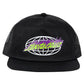 Santa Cruz Global Flame Strip Trucker Cap Black