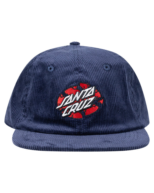 Santa Cruz Broken Dot Cap Dark Blue