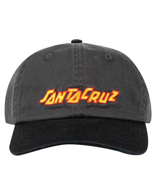 Santa Cruz Craft Strip Dad Cap Off Black