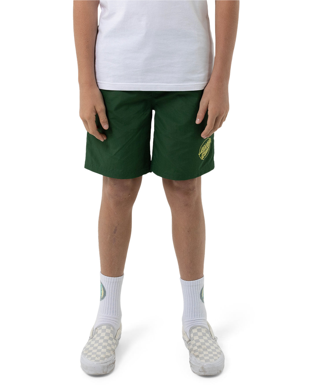 Santa Cruz Opus Dot Cruzier Beach Short Dark Green