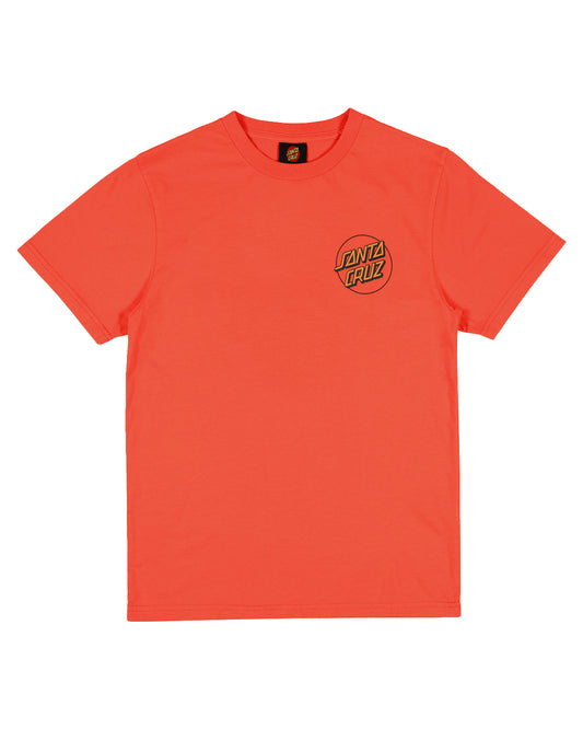 Santa Cruz Opus Grip Dot Tee Red