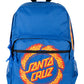 Santa Cruz Flame Ringed Dot Backpack Blue
