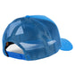 Santa Cruz Flame Ringed Dot Trucker Cap Blue