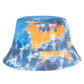 Santa Cruz Industrial Dot Mono Reversible Bucket Blue Tie Dye