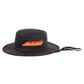 Santa Cruz Flame Strip Hat Black