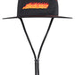 Santa Cruz Flame Strip Hat Black