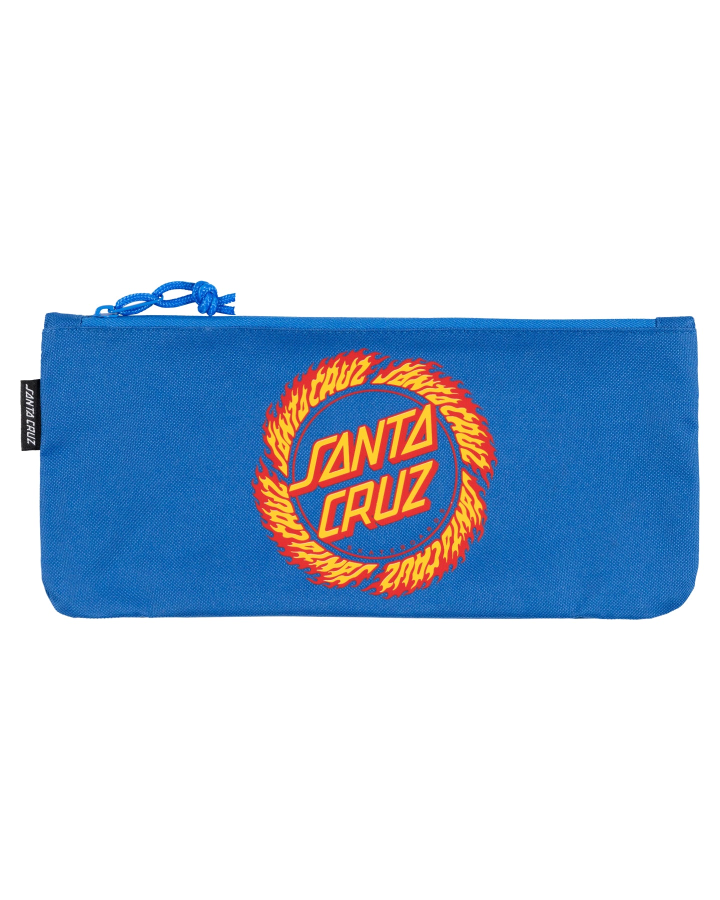 Santa Cruz Flame Ringed Dot Pencil Case Blue