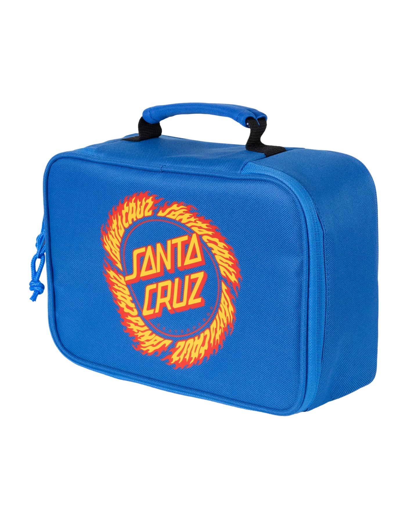 Santa Cruz Flame Ringed Dot lunch Box Blue
