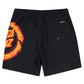 Santa Cruz Flame Ringed Dot Boardshort Black