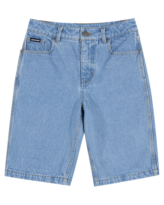Santa Cruz Summer 76 Jean Short Mid Blue