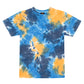 Santa Cruz Industrial Dot Mono Tee Blue Tie Dye