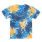 Santa Cruz Industrial Dot Mono Tee Blue Tie Dye