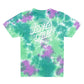 Santa Cruz Industrial Dot Mono Tee Light Green Tie Dye