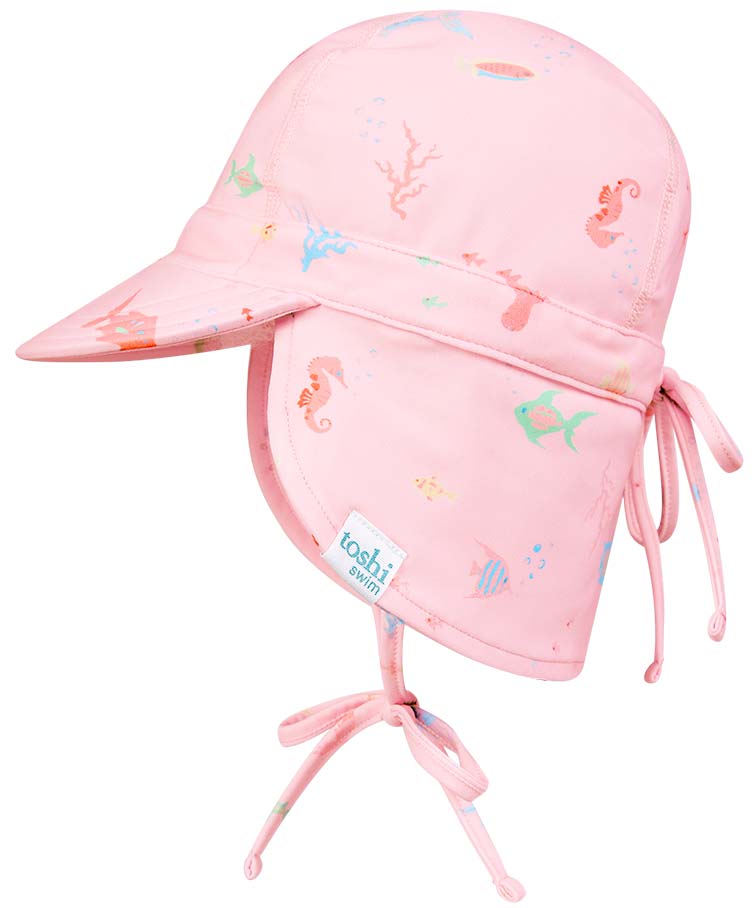 Toshi Swim Flap Cap Classic Coral