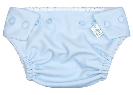 Toshi Swim Nappy Solid Sky