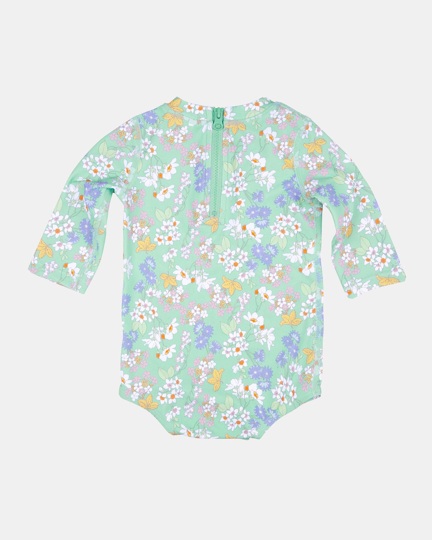 Toshi Swim Onesie Long Sleeve Sea Blossom