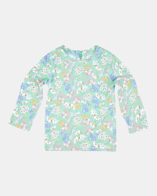 Toshi Swim Rashie Long Sleeve Sea Blossom