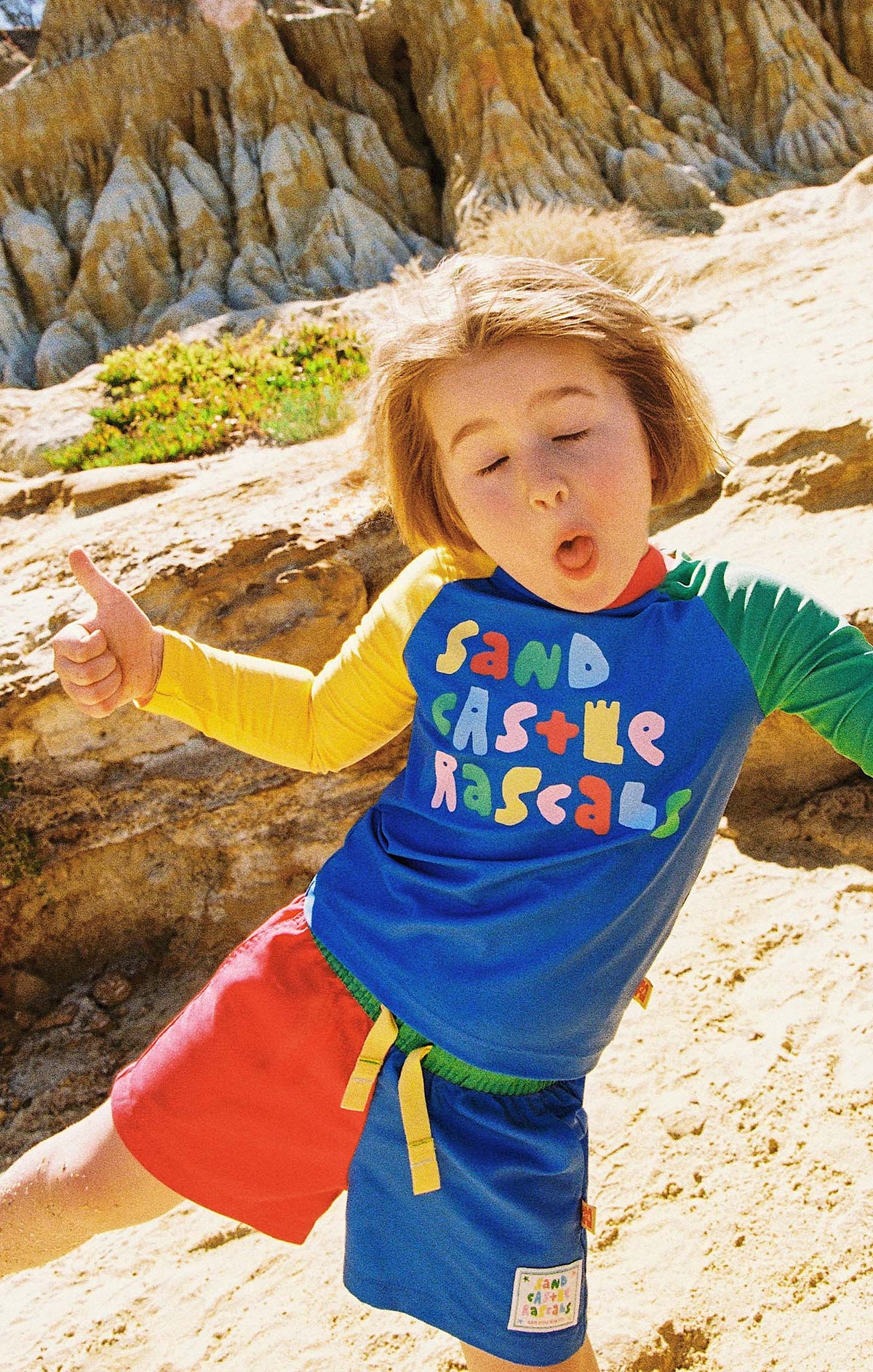 Sandcastle Rascals Rainbow Rascal Rashie