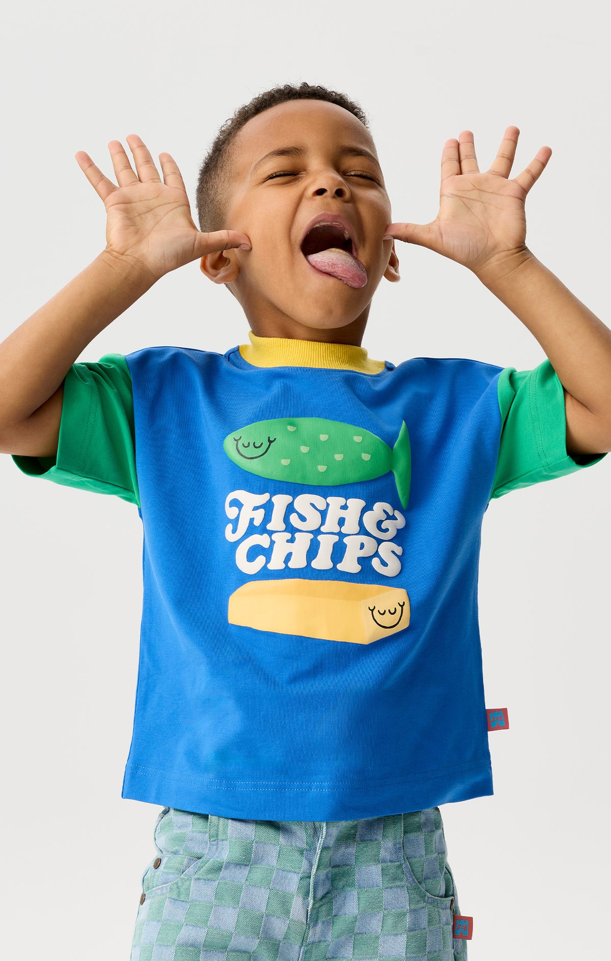 Sandcastle Rascals Fish & Chips Splicy Tee