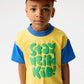 Sandcastle Rascals Stay Weird Kid Splicy Tee