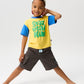 Sandcastle Rascals Stay Weird Kid Splicy Tee