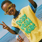 Sandcastle Rascals Stay Weird Kid Splicy Tee