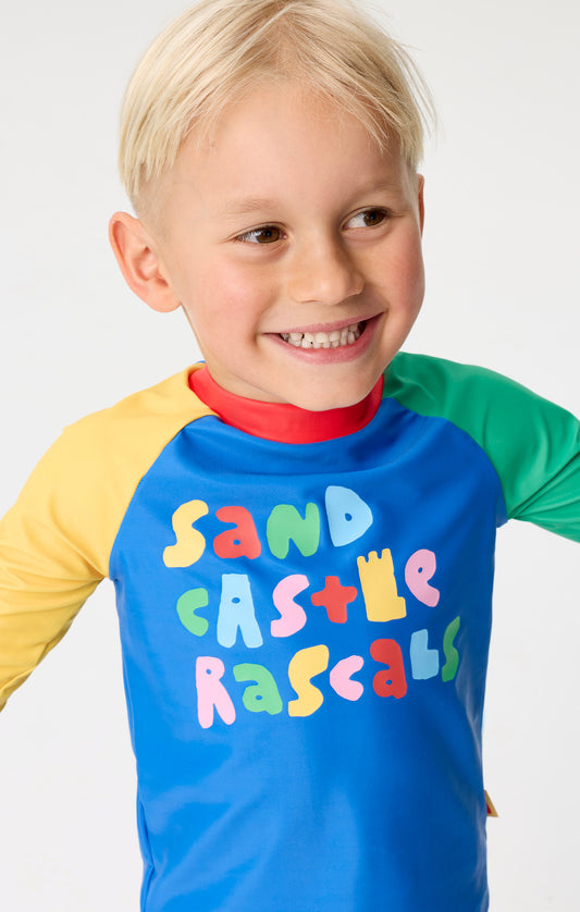 Sandcastle Rascals Rainbow Rascal Rashie